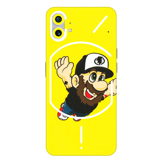 Nothing Phone Skins (All Models) - Flying Beardo - 3D Embossed Finish (L-60) Nothing Phone 1 5G