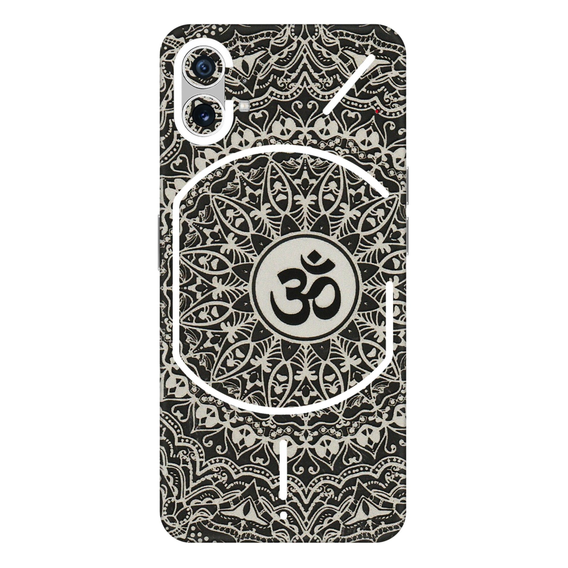 Nothing Phone Skins (All Models) - Aum Elegant Mandala - 3D Embossed Finish (L-62) Nothing Phone 1 5G