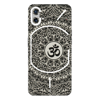 Nothing Phone Skins (All Models) - Aum Elegant Mandala - 3D Embossed Finish (L-62) Nothing Phone 1 5G