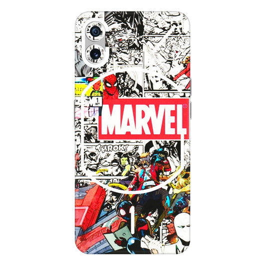 Nothing Phone Skins (All Models) - Marvel Colorful Comic - 3D Embossed Finish (L-64) Nothing Phone 1 5G