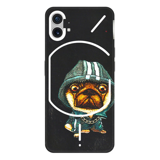Nothing Phone Skins (All Models) - Puppy N Hoodie - 3D Embossed Finish (L-90) Nothing Phone 1 5G