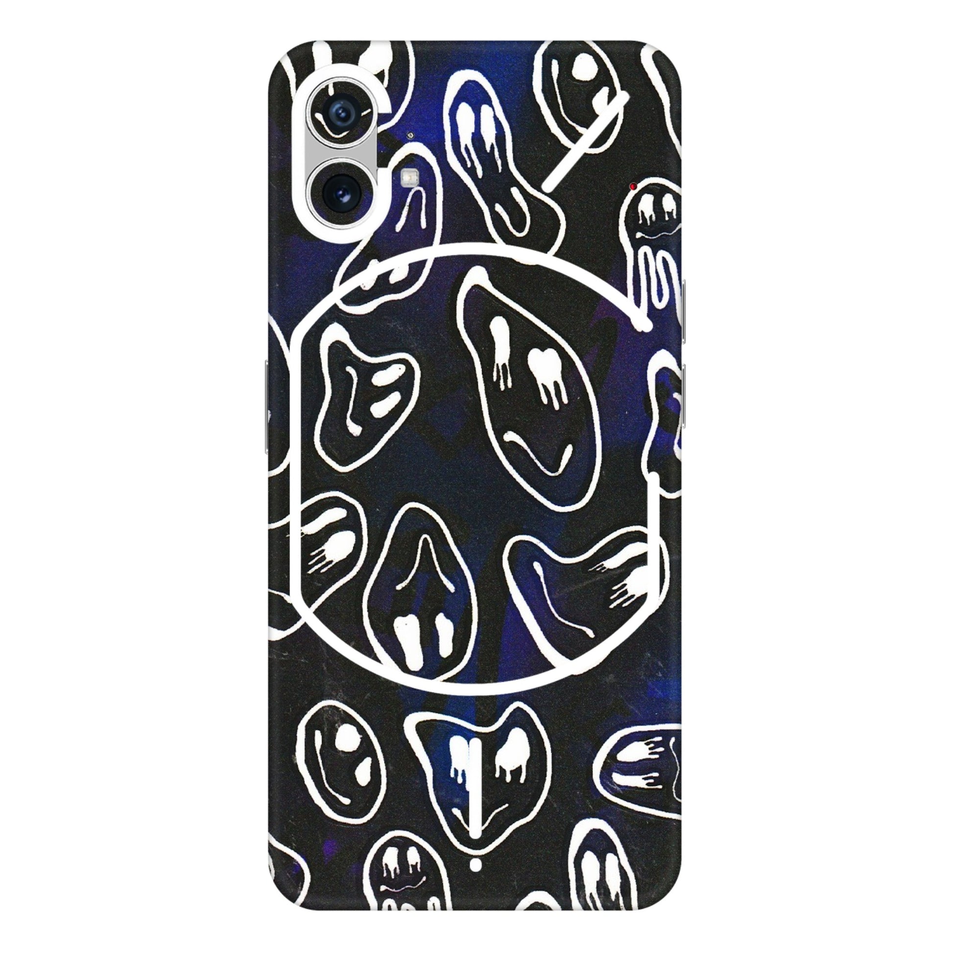 Nothing Phone Skins (All Models) - Distorted Smileys - 3D Embossed Finish (L-92) Nothing Phone 1 5G