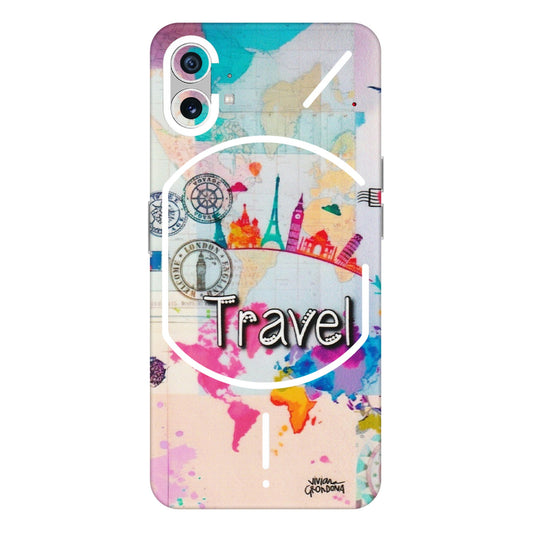 Nothing Phone Skins (All Models) - Travel The Wonders - Matte Finish (M-108) Nothing Phone 1 5G