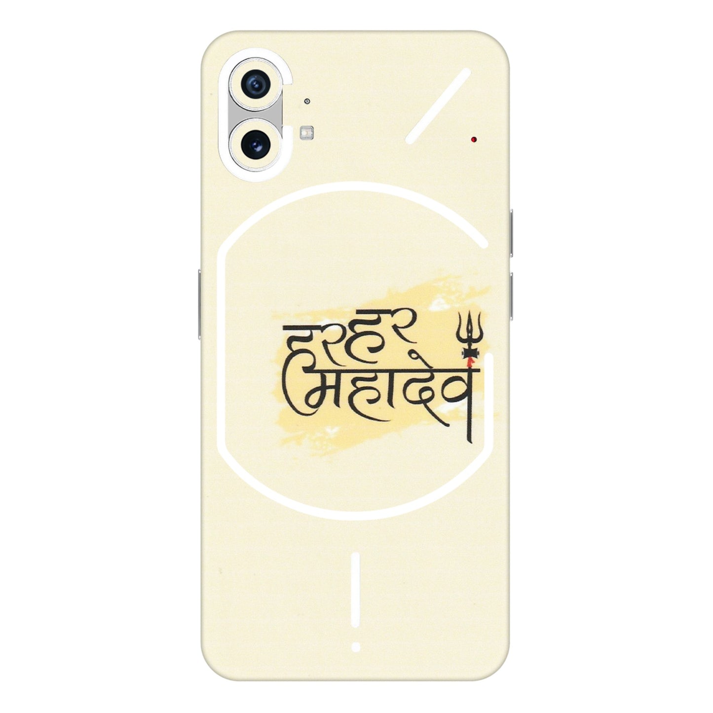 Nothing Phone Skins (All Models) - Har Har Mahadev - Matte Finish (M-10) Nothing Phone 1 5G