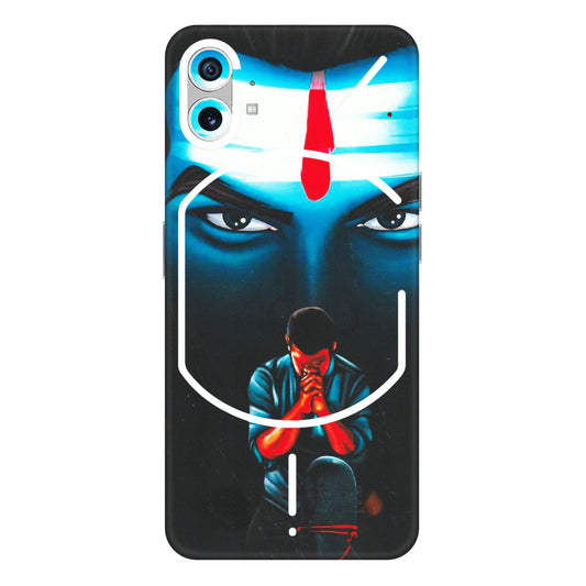 Nothing Phone Skins (All Models) - Mahakal Bhakt - Matte Finish (M-112) Nothing Phone 1 5G