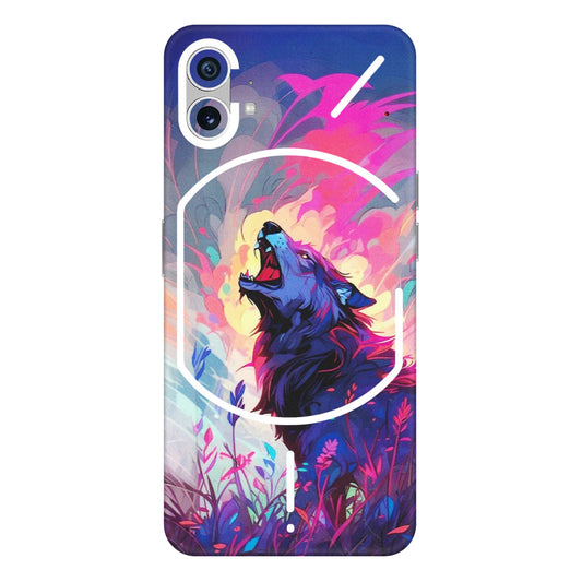 Nothing Phone Skins (All Models) - New Wild Wolf Abstract - Matte Finish (M-125) Nothing Phone 1 5G