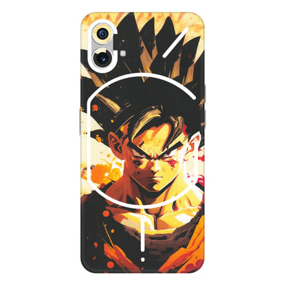 Nothing Phone Skins (All Models) - Angry Goku - Matte Finish (M-12) Nothing Phone 1 5G