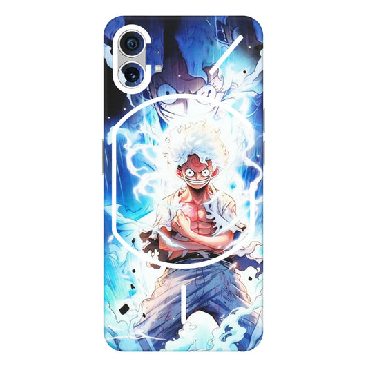 Nothing Phone Skins (All Models) - Blue Thunder Luffy Anime - Matte Finish (M-132) Nothing Phone 1 5G