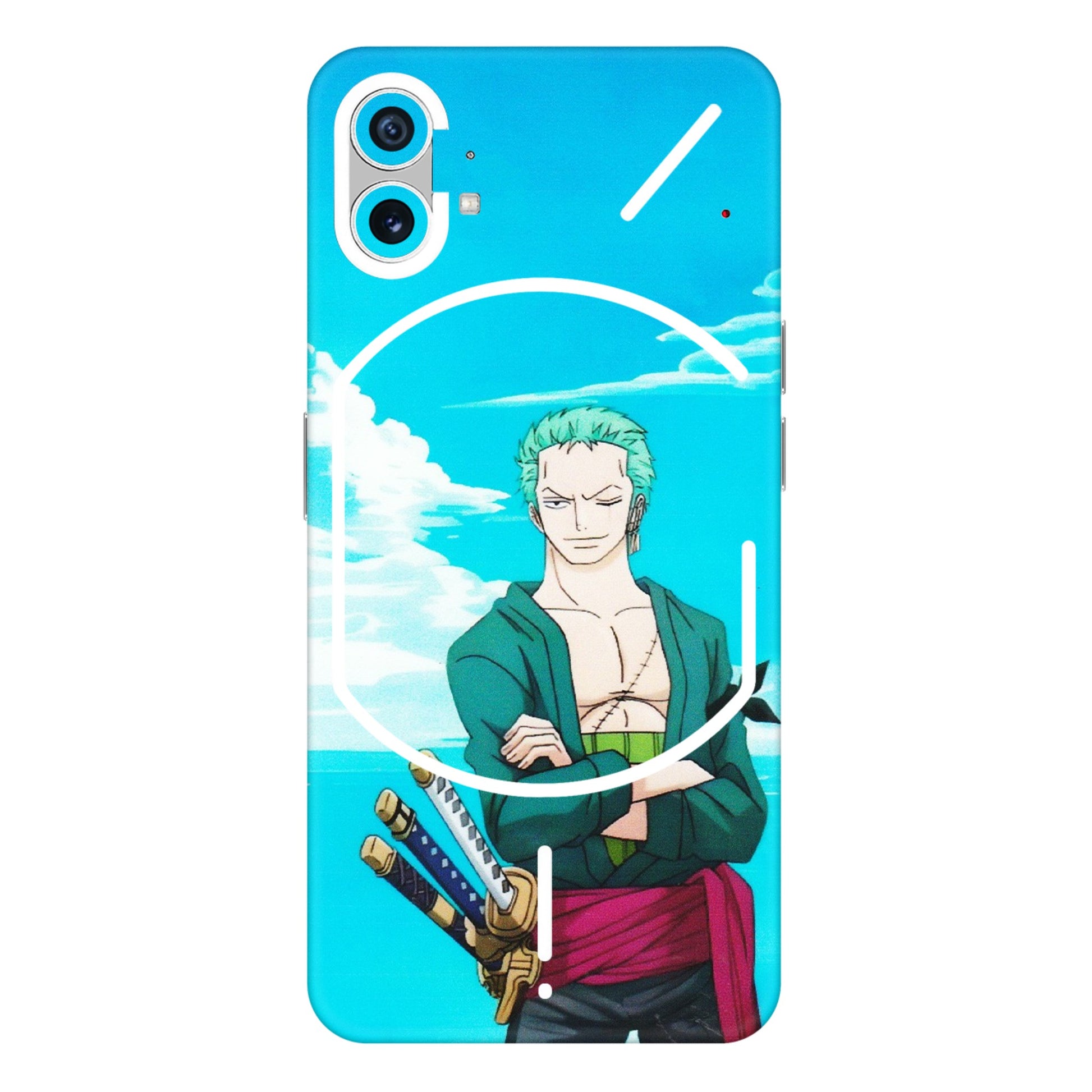 Nothing Phone Skins (All Models) - Cool Swordman Zoro Anime - Matte Finish (M-143) Nothing Phone 1 5G