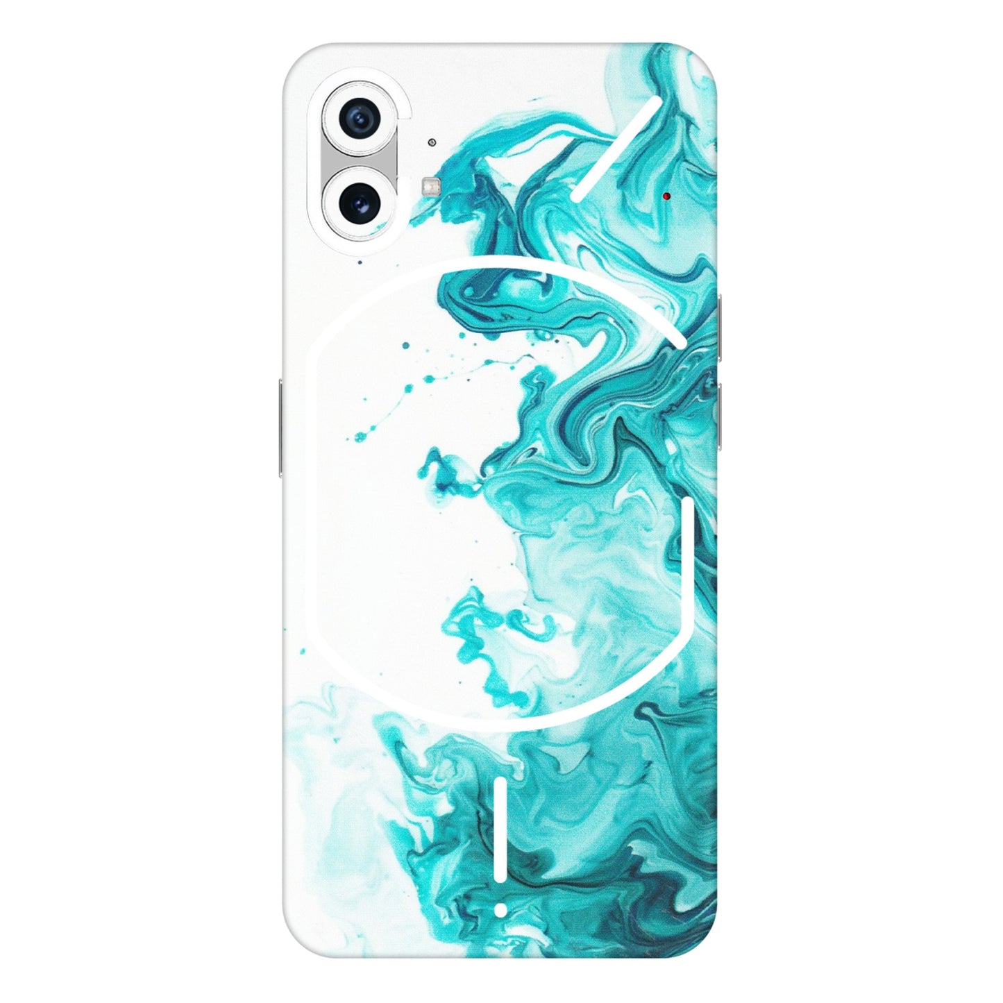 Nothing Phone Skins (All Models) - Sky Blue Abstract Colour - Matte Finish (M-146) Nothing Phone 1 5G