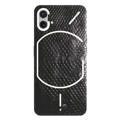 Nothing Phone Skins (All Models) - Black Snack Leather - Matte Finish (M-147) Nothing Phone 1 5G