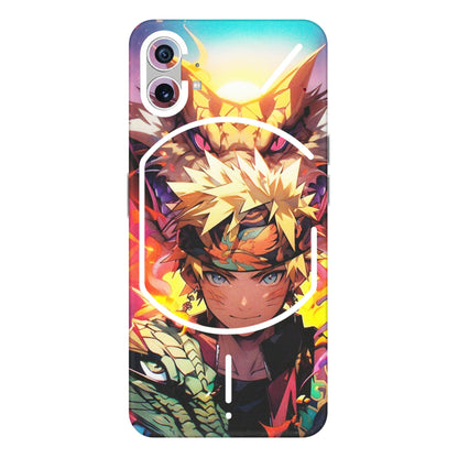 Nothing Phone Skins (All Models) - Angry Naruto Anime - Matte Finish (M-148) Nothing Phone 1 5G