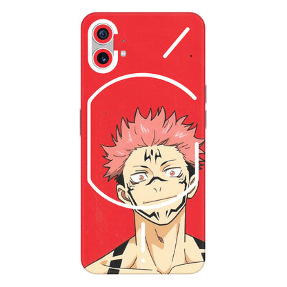 Nothing Phone Skins (All Models) - Ryomen Sukuna Fun Anime - Matte Finish (M-153) Nothing Phone 1 5G