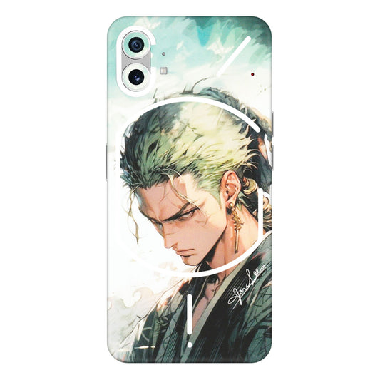 Nothing Phone Skins (All Models) - Pirate Hunter One Piece Anime - Matte Finish (M-157) Nothing Phone 1 5G