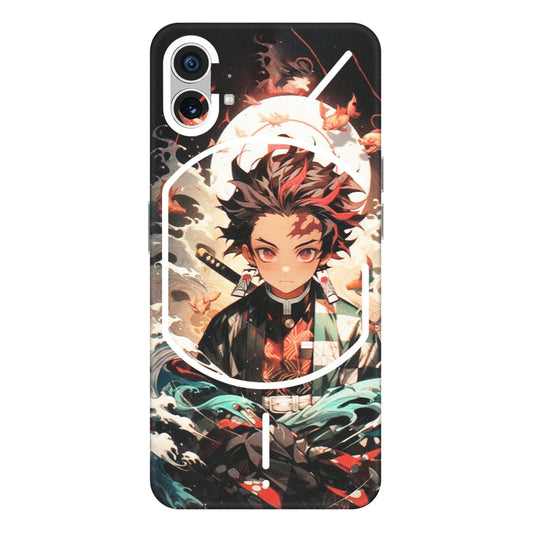 Nothing Phone Skins (All Models) - Tanjiro Demon Slayer Anime - Matte Finish (M-158) Nothing Phone 1 5G