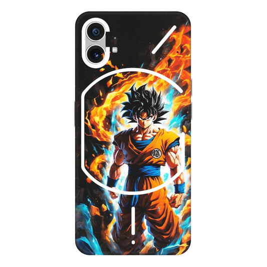 Nothing Phone Skins (All Models) - Goku Transformation Anime - Matte Finish (M-159) Nothing Phone 1 5G