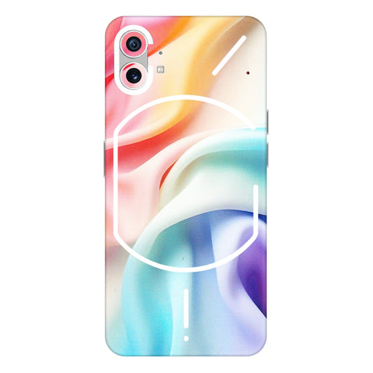 Nothing Phone Skins (All Models) - Colourful Silk Cloth - Matte Finish (M-165) Nothing Phone 1 5G