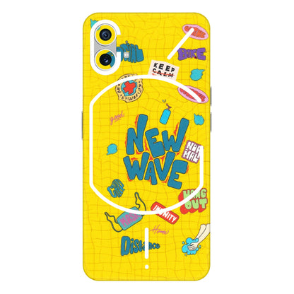 Nothing Phone Skins (All Models) - New Wave Life - Matte Finish (M-17) Nothing Phone 1 5G