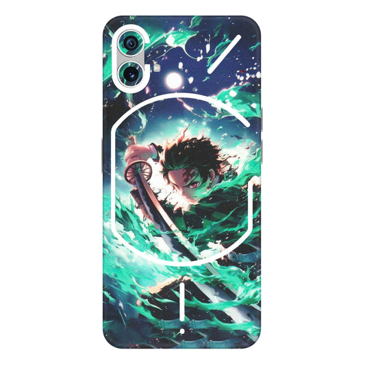 Nothing Phone Skins (All Models) - Sword Fighter Anime - Matte Finish (M-29) Nothing Phone 1 5G