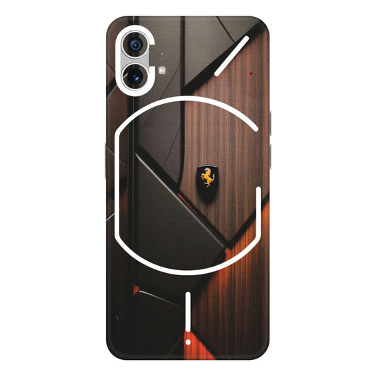 Nothing Phone Skins (All Models) - Lambo Beauty Wood Pattern Sober - Matte Finish (M-51) Nothing Phone 1 5G