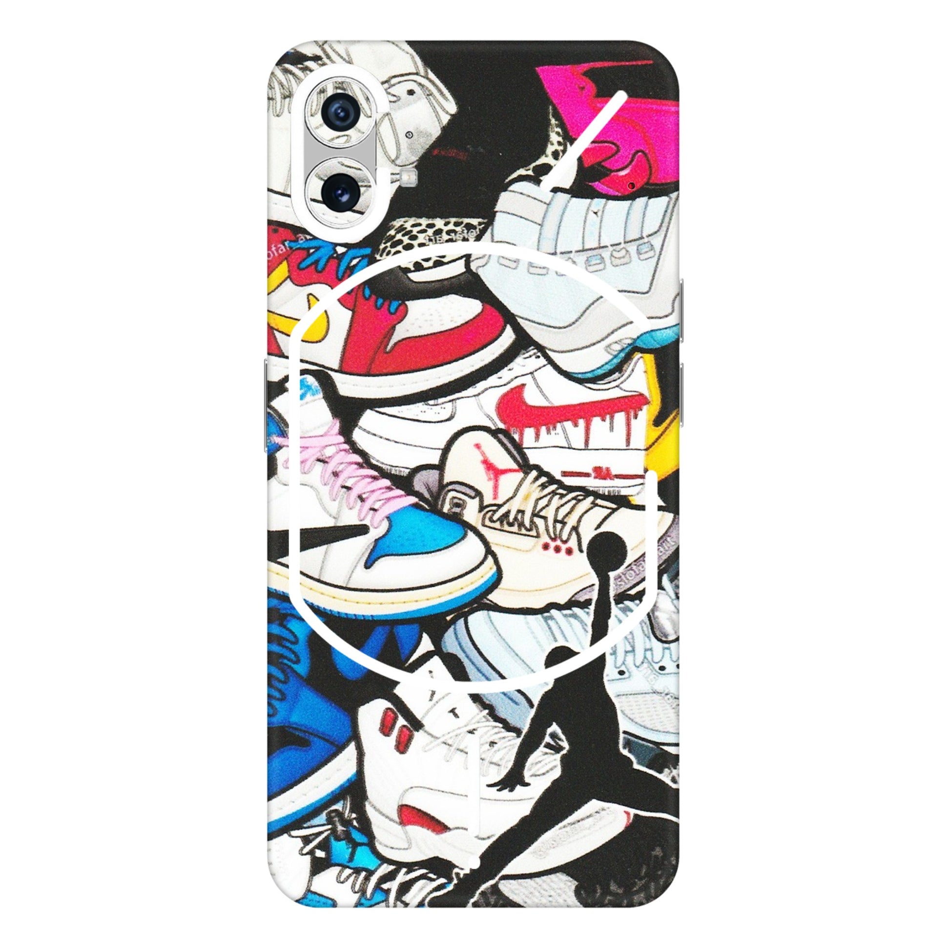 Nothing Phone Skins (All Models) - Jordan Sneakers Fan - Matte Finish (M-80) Nothing Phone 1 5G