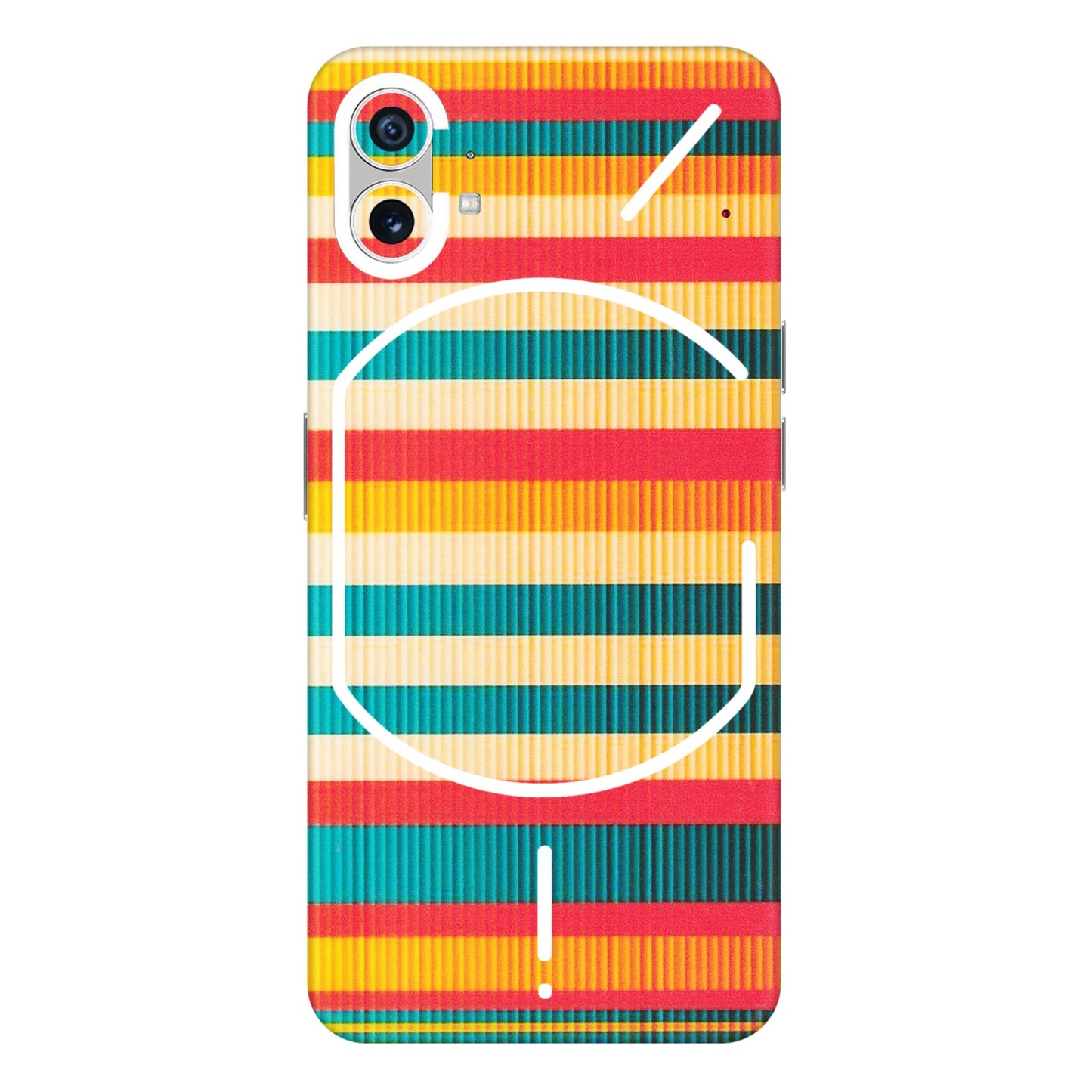 Nothing Phone Skins (All Models) - Colourful Stripes Soothing Effect - Matte Finish (M-86) Nothing Phone 1 5G