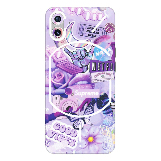 Nothing Phone Skins (All Models) - Supreme Purple Magic - Matte Finish (M-88) Nothing Phone 1 5G