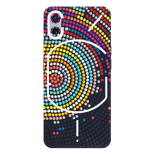 Nothing Phone Skins (All Models) - Rainbow Dot Mandala - Matte Finish (M-97) Nothing Phone 1 5G