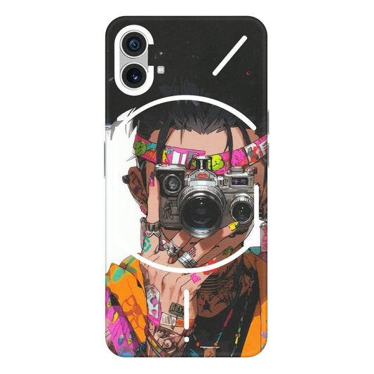 Nothing Phone Skins (All Models) - Camera Lover Girl - Matte Finish (M-09) Nothing Phone 1 5G