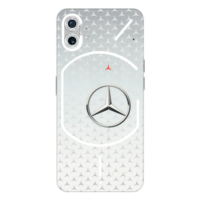 Nothing Phone Skins (All Models) - Tranzy Series Mercedes Benz - Transparent Finish (T-10) Nothing Phone 1 5G
