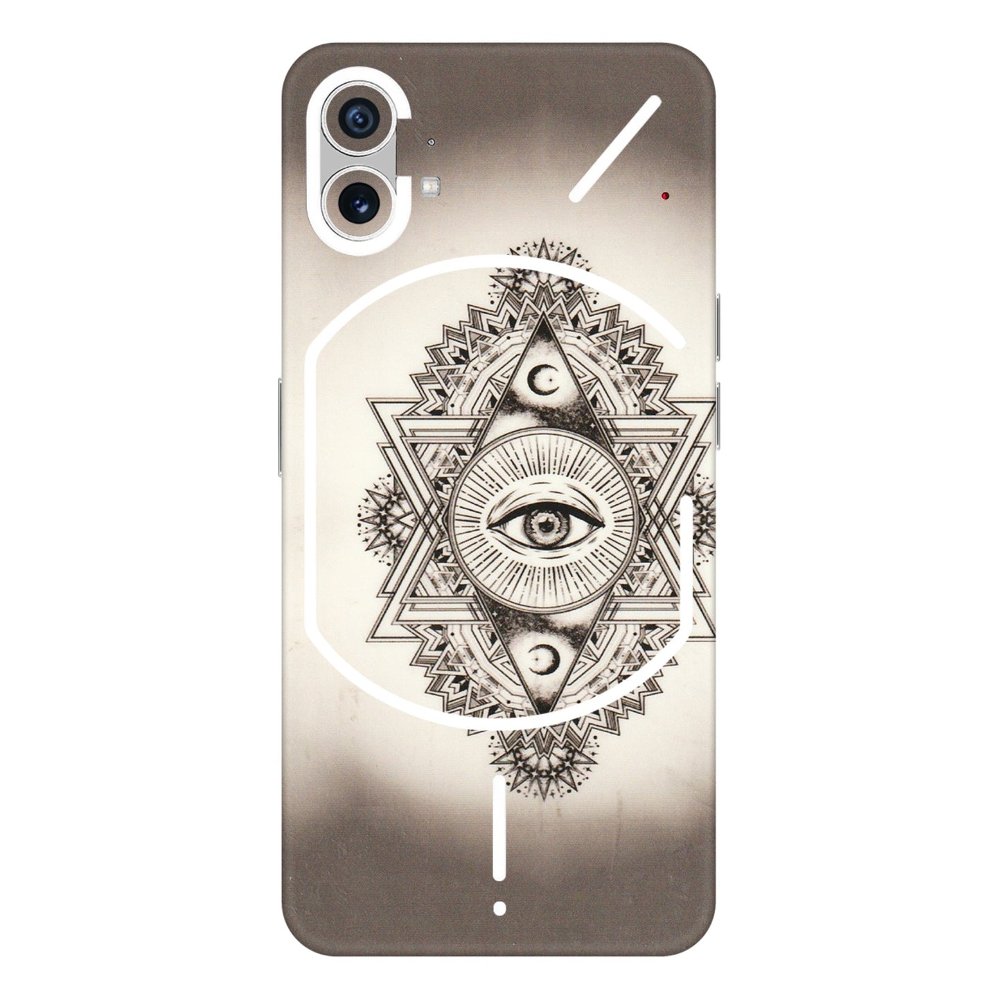 Nothing Phone Skins (All Models) - Tranzy Series Illuminati Great Eye - Transparent Finish (T-14) Nothing Phone 1 5G