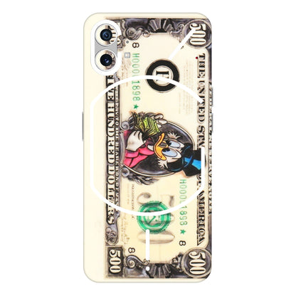 Nothing Phone Skins (All Models) - Tranzy Series Five Hundred Dollar Duck - Transparent Finish (T-15) Nothing Phone 1 5G