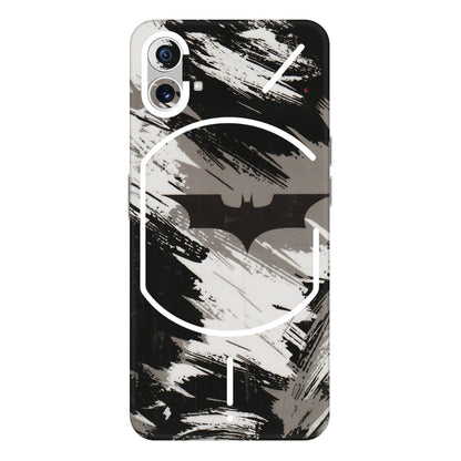 Nothing Phone Skins (All Models) - Tranzy Series Batman Fleece DC - Transparent Finish (T-19) Nothing Phone 1 5G