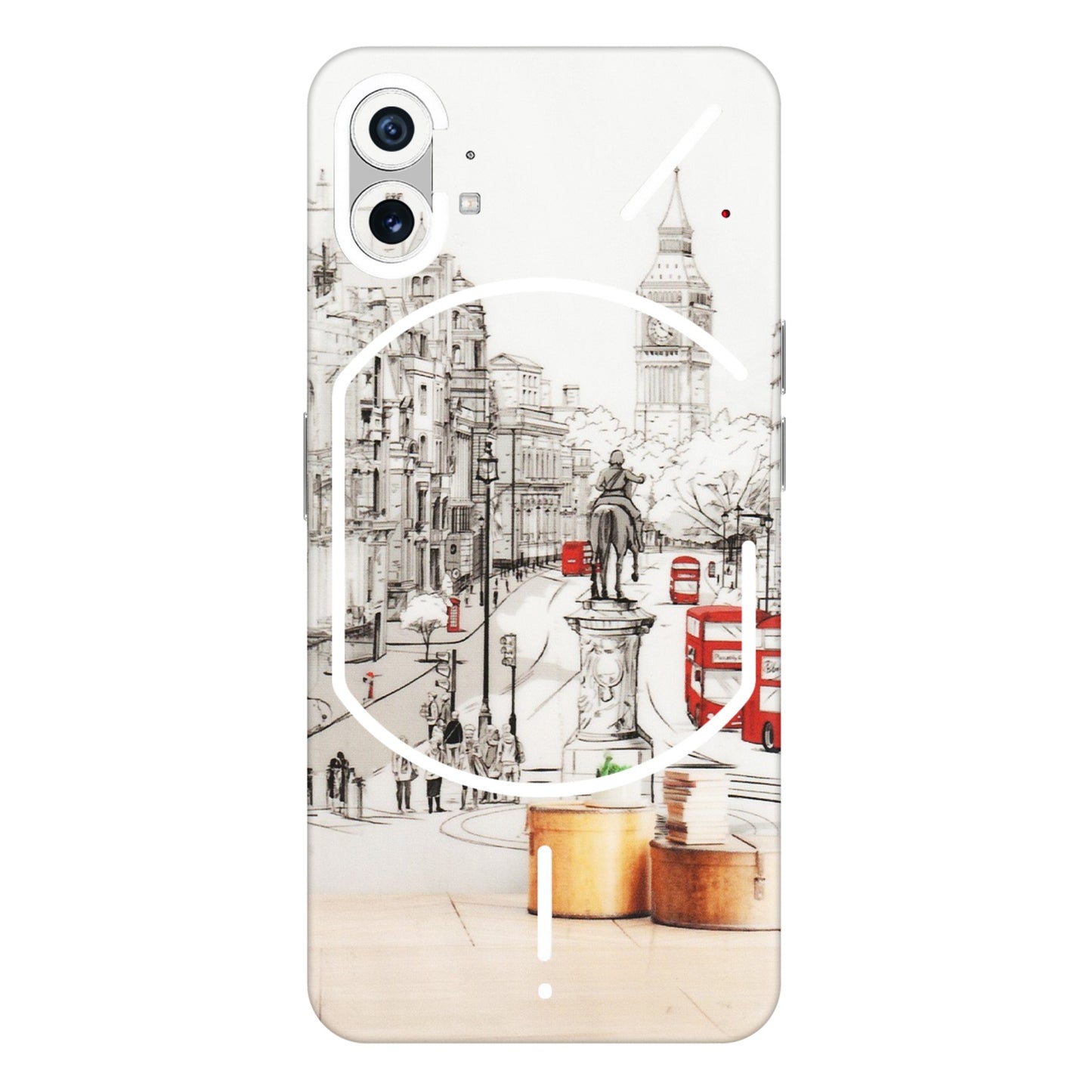 Nothing Phone Skins (All Models) - Tranzy Series London Street - Transparent Finish (T-2) Nothing Phone 1 5G