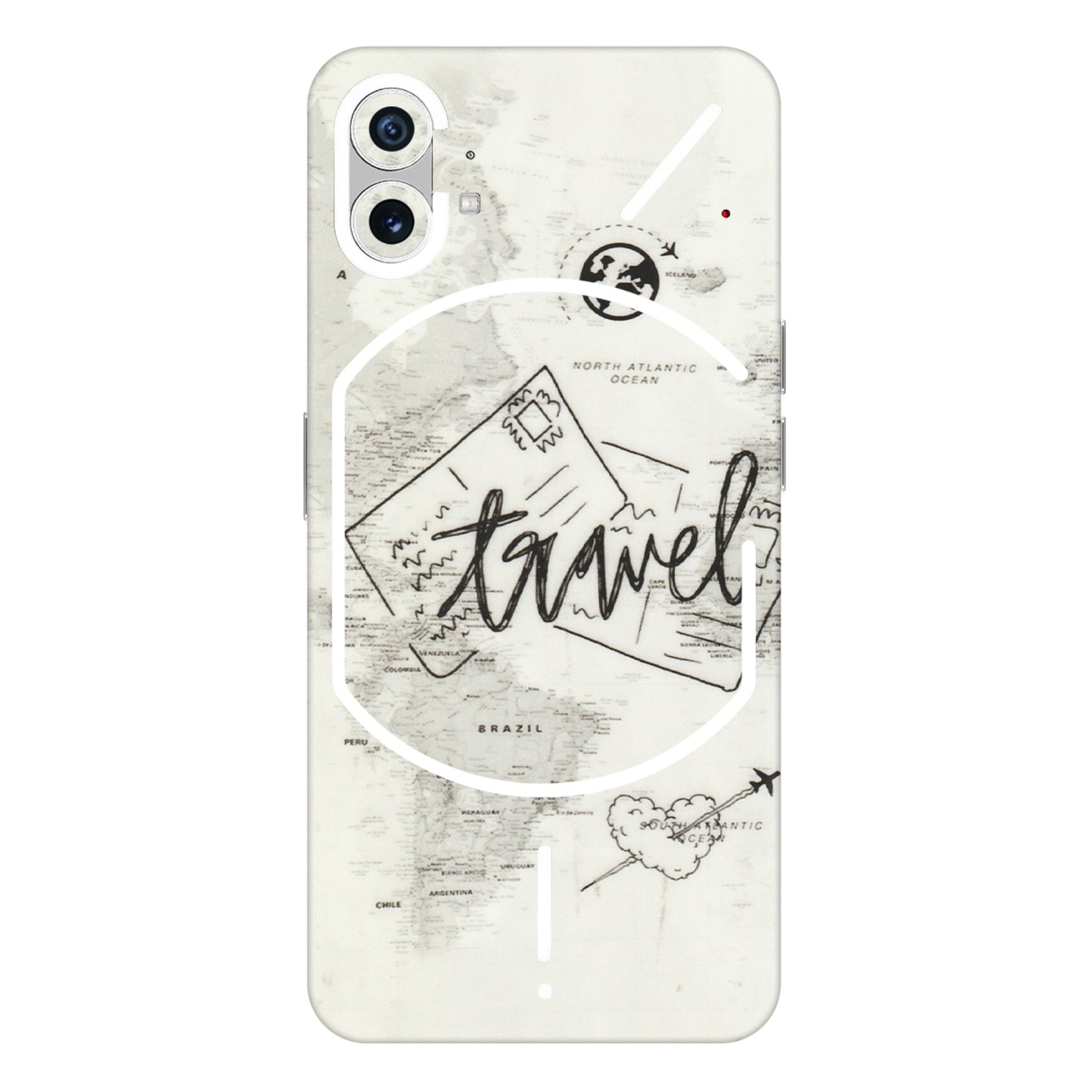 Nothing Phone Skins (All Models) - Tranzy Series Travel Ticket - Transparent Finish (T-6) Nothing Phone 1 5G