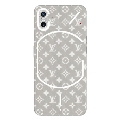 Nothing Phone Skins (All Models) - Tranzy Series Luxury Brands Logo - Transparent Finish (T-7) Nothing Phone 1 5G