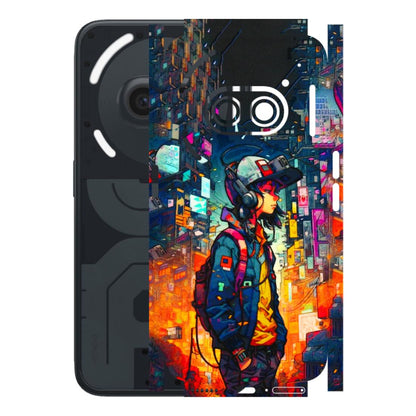 Nothing Phone Skins (All Models) - Street Anime Guy - 3D Embossed Finish (L-158) Nothing Phone 2A