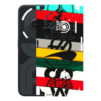 Nothing Phone Skins (All Models) - Multi Designer Brands 3D - 3D Embossed Finish (L-187) Nothing Phone 2A
