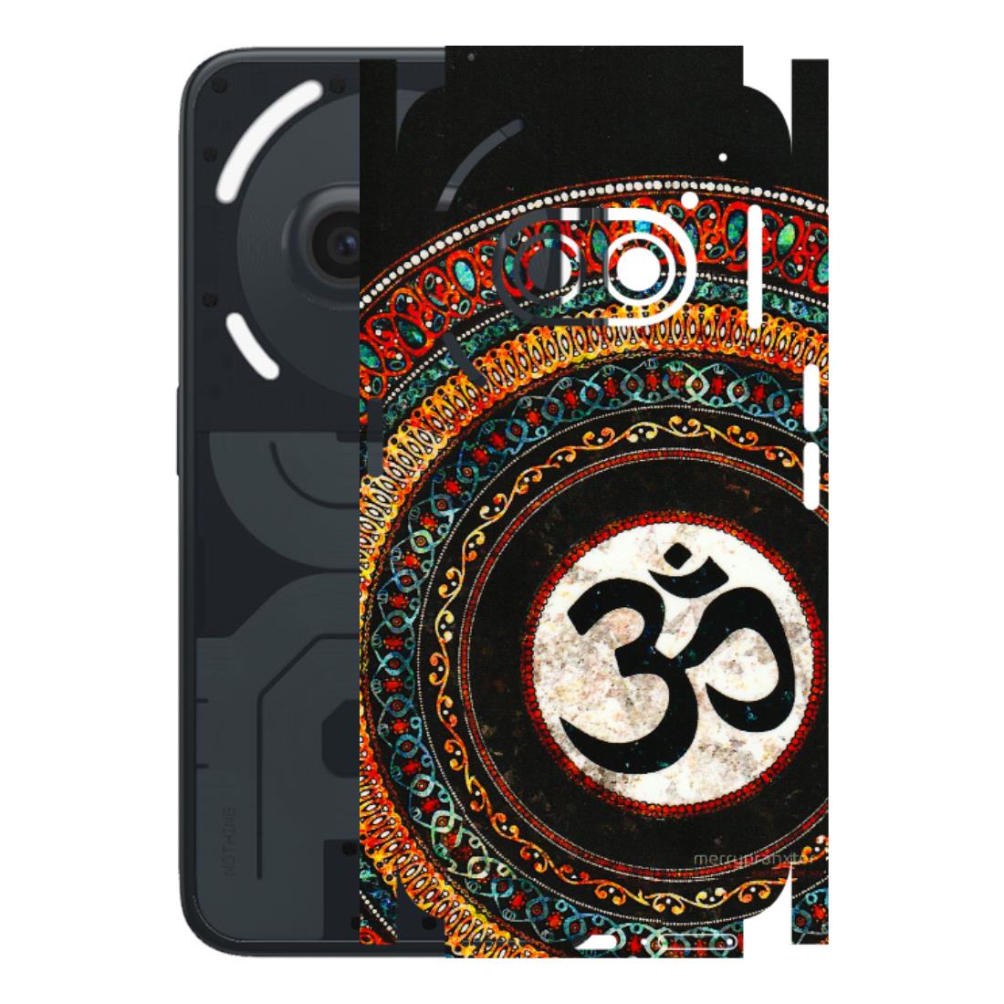 Nothing Phone Skins (All Models) - Aum Chant Abstract - 3D Embossed Finish (L-42) Nothing Phone 2A