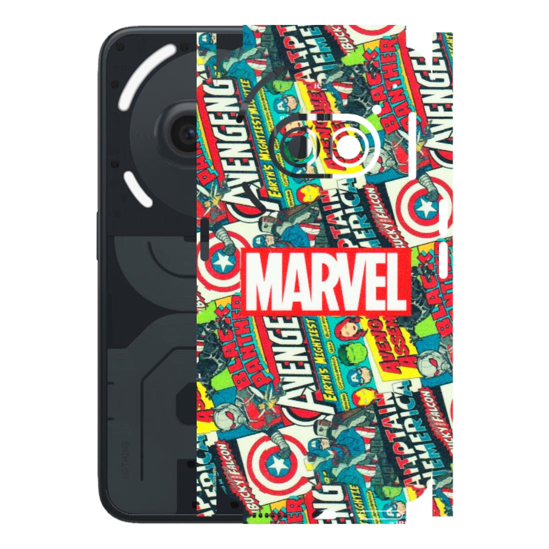 Nothing Phone Skins (All Models) - Marvel Comic Lover - Matte Finish (M-30) Nothing Phone 2A