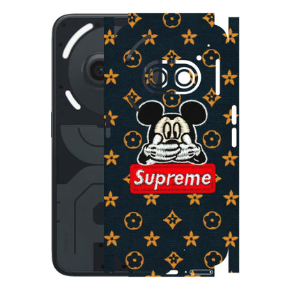 Nothing Phone Skins (All Models) - Mickey Supreme - Matte Finish (M-83) Nothing Phone 2A