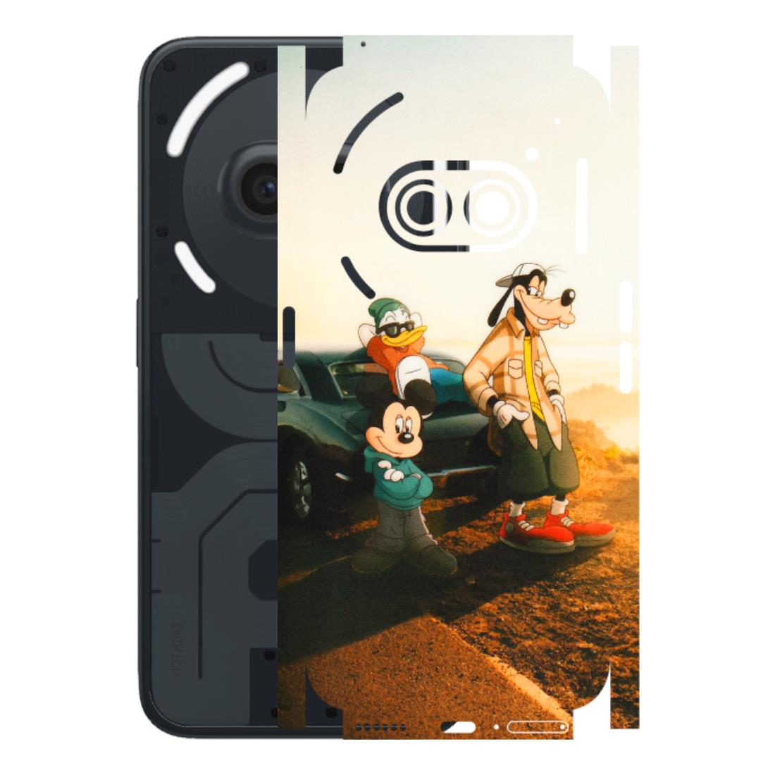 Nothing Phone Skins (All Models) - Tranzy Series Hello Mr. Goofy - Transparent Finish (T-13) Nothing Phone 2A