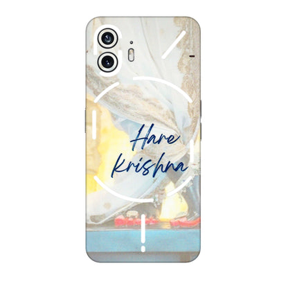 Nothing Phone Skins (All Models) - Hare Krishna - 3D Embossed Finish (L-03) Nothing Phone 2