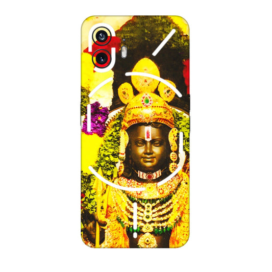 Nothing Phone Skins (All Models) - Ram Lalla Ayodhya - 3D Embossed Finish (L-103) Nothing Phone 2