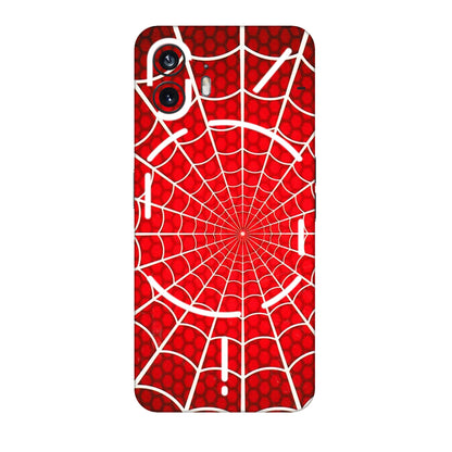 Nothing Phone Skins (All Models) - Classic Spidey Web - 3D Embossed Finish (L-115) Nothing Phone 2