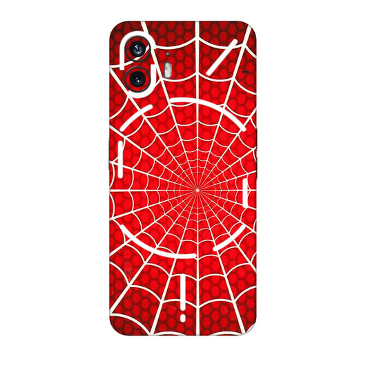 Nothing Phone Skins (All Models) - Classic Spidey Web - 3D Embossed Finish (L-115) Nothing Phone 2
