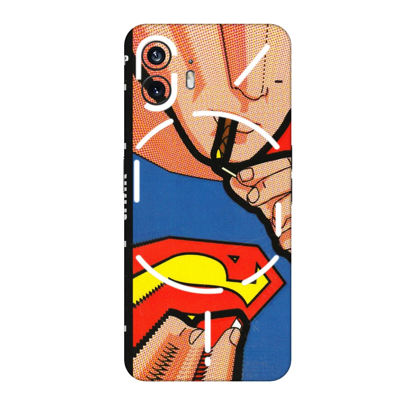 Nothing Phone Skins (All Models) - Superman Sutta - 3D Embossed Finish (L-130) Nothing Phone 2