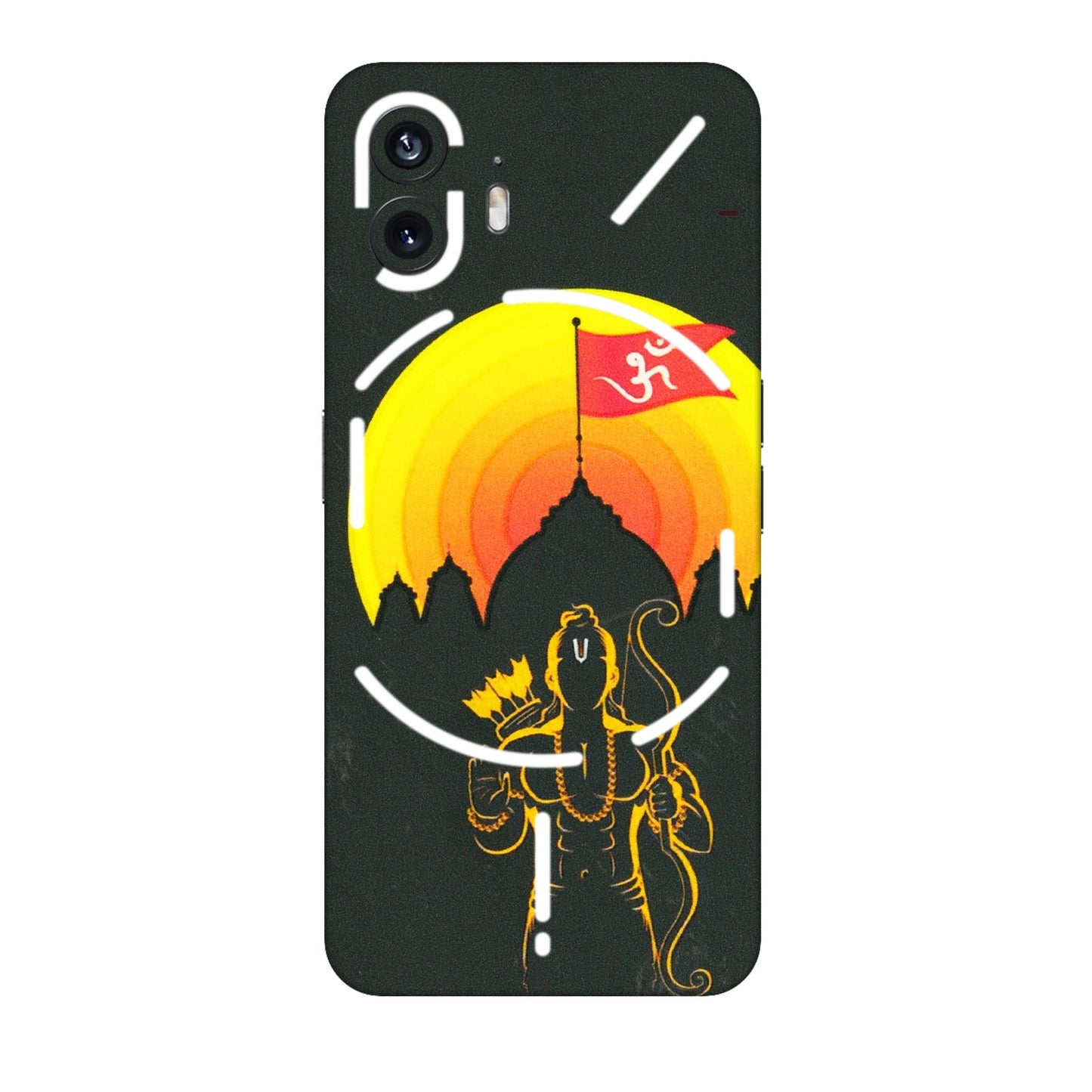 Nothing Phone Skins (All Models) - Lord Ram - 3D Embossed Finish (L-132) Nothing Phone 2