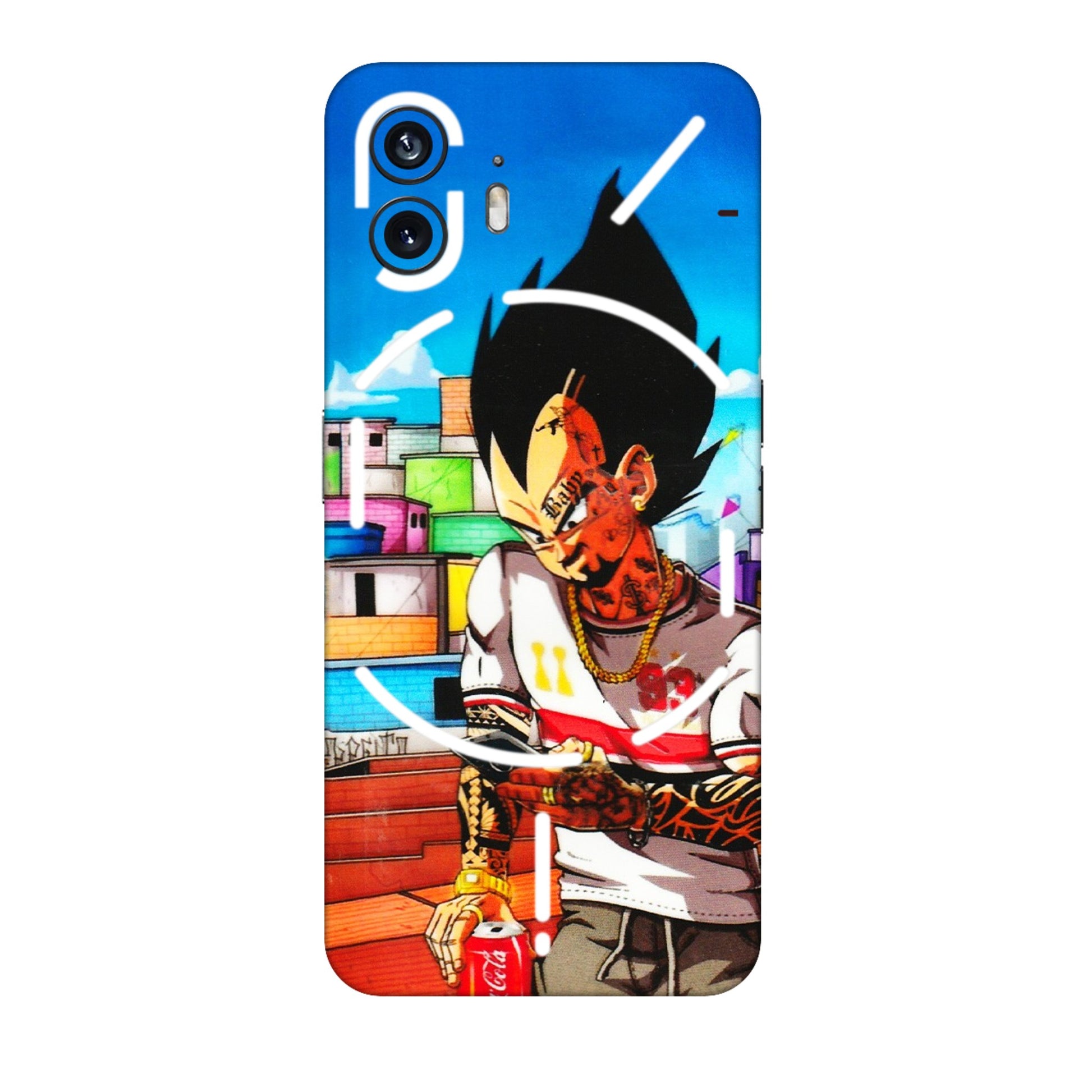 Nothing Phone Skins (All Models) - Vegeta - 3D Embossed Finish (L-136) Nothing Phone 2