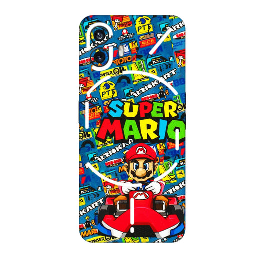 Nothing Phone Skins (All Models) - Super Mario Kart - 3D Embossed Finish (L-140) Nothing Phone 2
